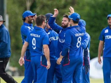 ICC Mens T20 World Cup Europe Qualifier A: Isle of Man vs Italy .